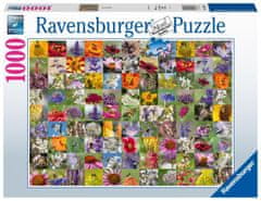 Ravensburger Puzzle - Méhek a virágokon 1000 darab