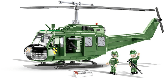 Cobi 2423 Vietnami háború BELL UH-1 HUEY IROQUOIS, 1:32, 656 k, 2 f