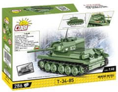 Cobi 2716 II. világháborús T-34-85, 1:48, 286 k