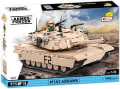 Cobi 2622 Fegyveres Erők Abrams M1A2, 1:35, 982 k, 1 f