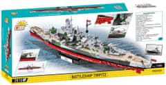 Cobi 4839 II. világháborús Tirpitz csatahajó, 1:300, 2810 k