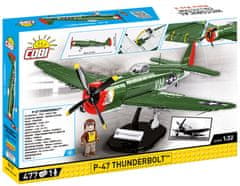 Cobi 5737 II. világháborús P-47 Thunderbolt, 1:32, 477 k, 1 f