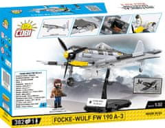 Cobi 5741 II. világháború Focke-Wulf Fw 190 A3, 1:32, 382 k, 2 f
