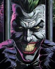 ZUTY Festmény számok szerint 40 x 50 cm Batman - Joker a rácsok mögött
