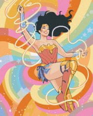 Festmény számok szerint 40 x 50 cm Wonder Woman - RAINBOW