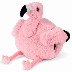 Cozy Noxxiez plüss párna 3in1 - Flamingó