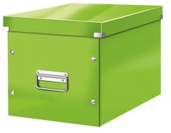 LEITZ Click&Store négyzet alakú doboz, L méret (A4), zöld