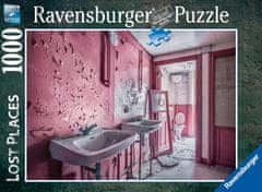 Ravensburger Puzzle Elveszett helyek - Rózsaszín fürdőszoba 1000 darab