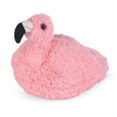 Cozy Noxxiez meleg plüss papucs - Flamingó