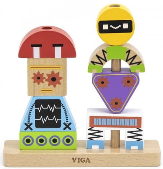 Viga Fából készült épület - robot