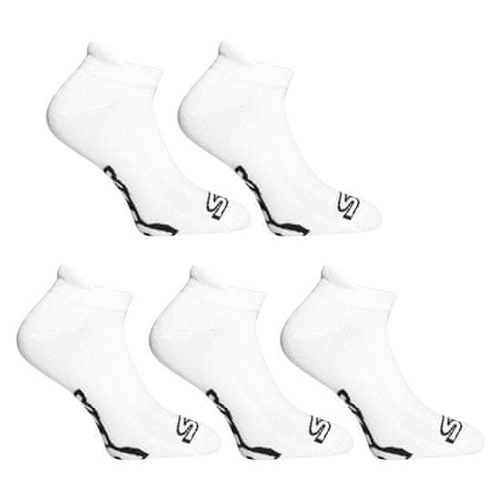 Styx 5PACK Fehér rövid zokni (5HN1061)