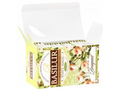 sarcia.eu BASILUR White Magic - Zöld, félig fermentált oolong tea tejes aromájú, 25 tasak x1,5 g