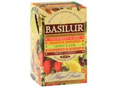 sarcia.eu BASILUR Magic Fruits - Fekete Ceylon gyümölcsteák keveréke, 75 tasak x2g