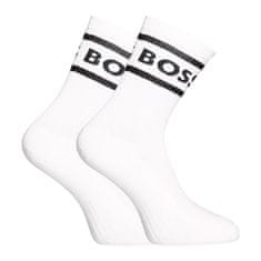 BOSS 3PACK fehér hosszú zokni (50469371 106) - méret M