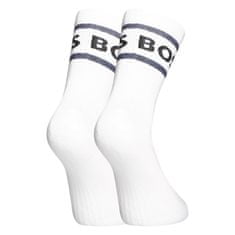 BOSS 3PACK fehér hosszú zokni (50469371 106) - méret M
