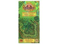 sarcia.eu BASILUR - Green Valley, Srí Lanka-i magashegyi zöld tea, 100g x1 csomag