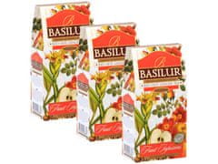 sarcia.eu BASILUR Red Hot Ginger - Aszalt gyümölcs, gyömbéres téli gyümölcs infúzió, 100 g x3 csomag