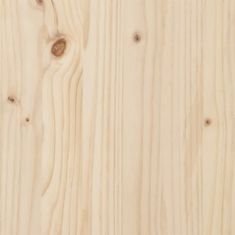 Greatstore tömör fenyőfa homokozó fedővel 111 x 111 x 19,5 cm