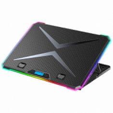 Evolveo Ania 9 RGB, állítható laptop állvány