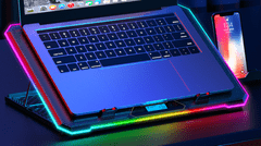 Evolveo Ania 9 RGB, állítható laptop állvány