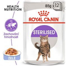 Royal Canin - Feline caps. Sterilizált zselében 85 g