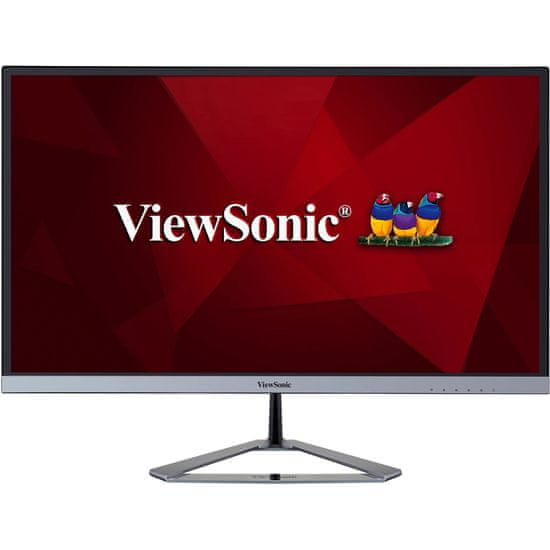 Viewsonic VX2476-SMH Monitor 23.8inch 1920x1080 IPS 75Hz 4ms Ezüst-Fekete