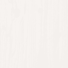 Vidaxl 2 db fehér tömör fenyőfa falipolc 80 x 11 x 9 cm (823605)