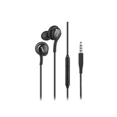Samsung gyári sztereó felvevős fülhallgató - EO-IG955 tuned by - 3,5 mm jack- fekete (ECO csomagolás) (SAM-0807)