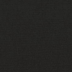 Vidaxl 2 személyes fekete szövet kanapé díszpárnákkal 140 cm (3200825)