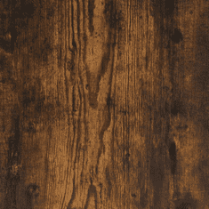 Vidaxl 3 szintes füstös sonoma színű szerelt fa fali polc 80x21x78,5cm (835456)