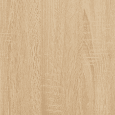 Vidaxl 2 db sonoma tölgy színű szerelt fa fali polc 60 x 25 x 25,5 cm (836334)