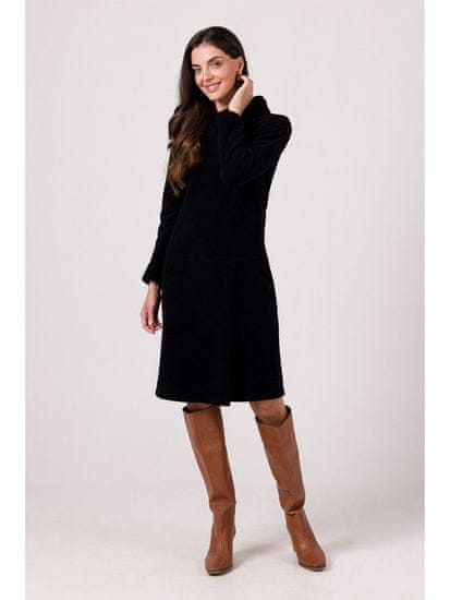 BeWear Női pulóver ruha Evrailes B270 fekete