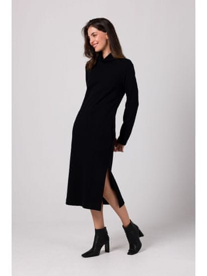 BeWear Női pulóver ruha Kyres B274 fekete