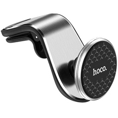 Hoco Autós tartó, Univerzális, szellőzőre rögzíthető, 360°-ban forgatható, mágneses, CA59 Victory, ezüst (G94387)