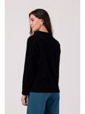 BeWear Női pulóver cipzár nélkül Trevriraunt B268 fekete M