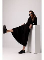 BeWear Női maxi ruha Claudas B267 fekete XL