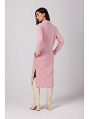 BeWear Női pulóver ruha Kyres B274 púder rózsaszín M