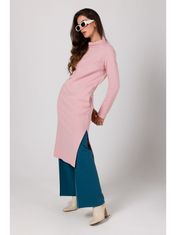 BeWear Női pulóver ruha Kyres B274 púder rózsaszín S