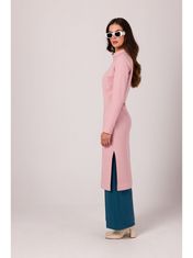 BeWear Női pulóver ruha Kyres B274 púder rózsaszín S