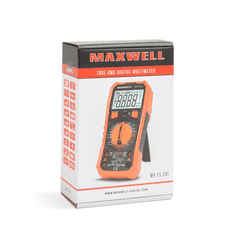 MAXWELL Digitális multiméter, kompakt (25201) (max25201)