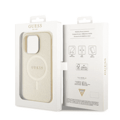 Guess tok Bézs Apple Iphone 15 Pro Max készülékhez GUHMP15XPSAHMCB