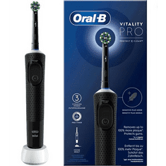 BRAUN Oral-B Vitality Pro Felnőtt Forgó-oszcilláló fogkefe Fekete (10PO010384)