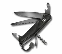 Victorinox 0.9563.C31P RangerGrip 55 Onyx Black multifunkcionális kés, fekete monokróm, 12 funkció