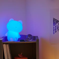 Bigben BIGBEN Luminus LED éjszakai fény vezeték nélküli bluetooth hangszóróval - Macska