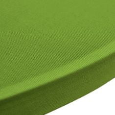 Vidaxl 2 db 70 cm zöld nyújtható asztalterítő 131432