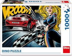 DINO Pop Art puzzle: 1000 darabból álló versenyek