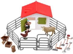 JOKOMISIADA Zestaw farma stodoła figurki zwierząt owca ZA4297B