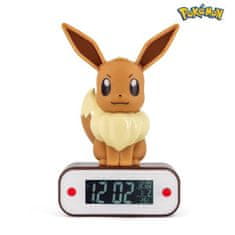 Pokémon EEVEE - Pokémon Eevee motívummal ellátott LED-es ébresztőóra.
