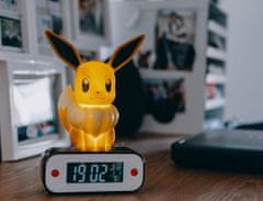 Pokémon EEVEE - Pokémon Eevee motívummal ellátott LED-es ébresztőóra.