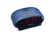 Lenco rádió ébresztőóra ICR-210 kék